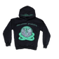 CELESTIAL Acid Wash Green Hoodie